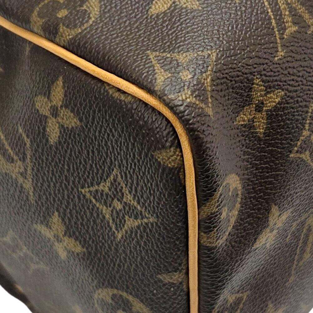 LOUIS VUITTON Brown Monogram Speedy 25 Boston Bag - Picture 7 of 14